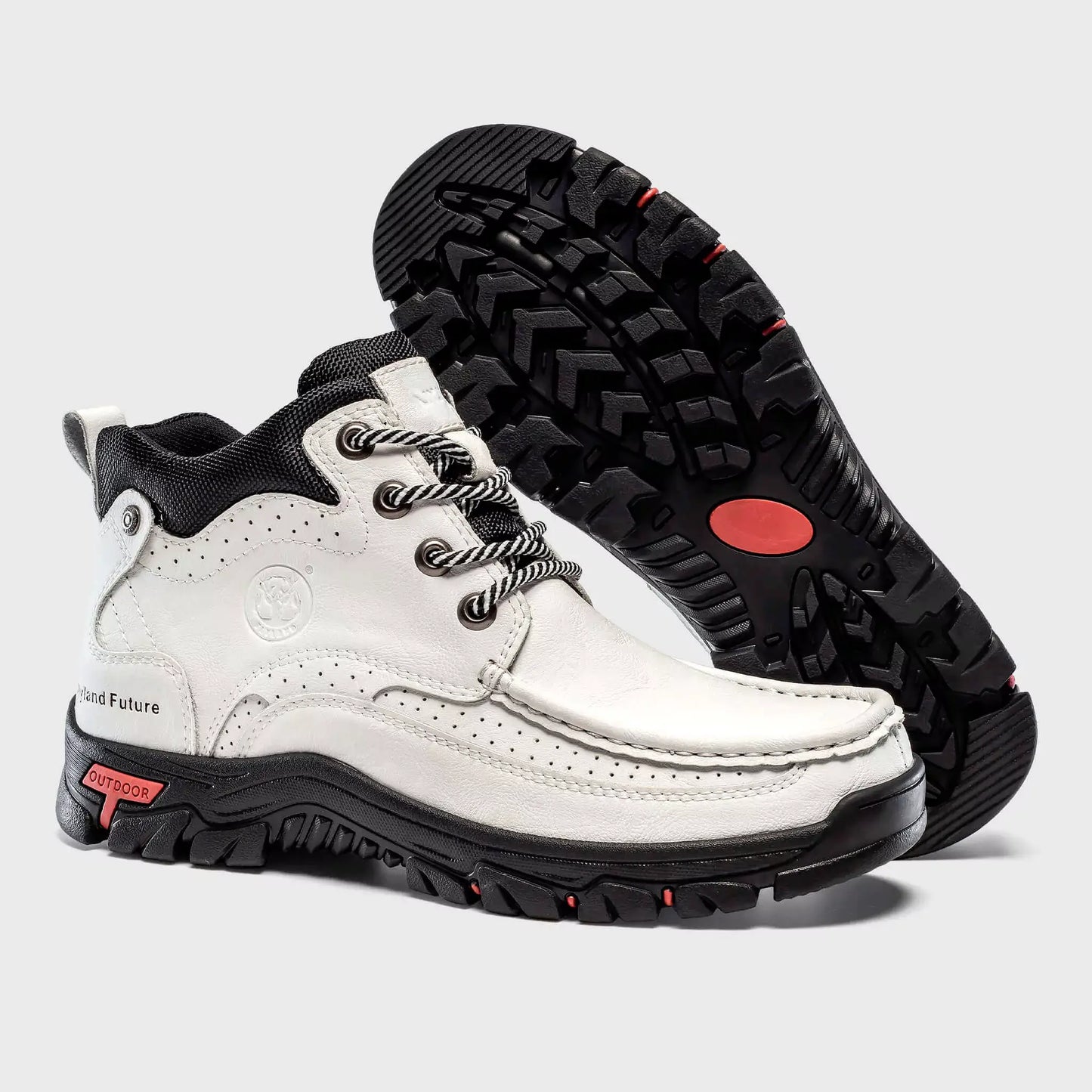 Durable rubber sole of Flyland casual boots Land2511 with outdoor design.